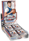 2025-26 Topps Chrome Basketball Hobby 12 Box Case